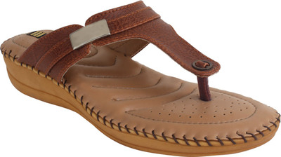 

1 WALK Women dark tan Flats