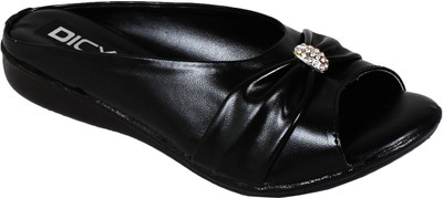 Dicy Women Black Flats