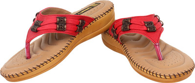 

1 Walk Women AM201-RED Flats