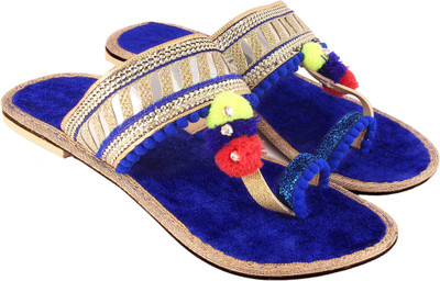 

Glam World Women Blue Flats