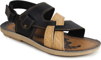 

Adreno Men Black Flats