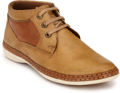 

Levanse Office Wear Casuals Boots For Men(Tan, Matte tan