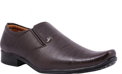 

BJOS Slip on Shoes (Brown) Party Wear For Men(Brown