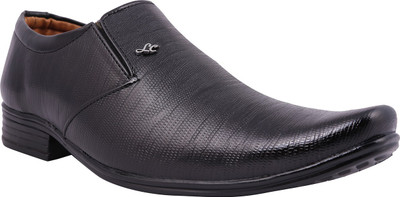 

BJOS Slip on Shoes (Black) Party Wear For Men(Black