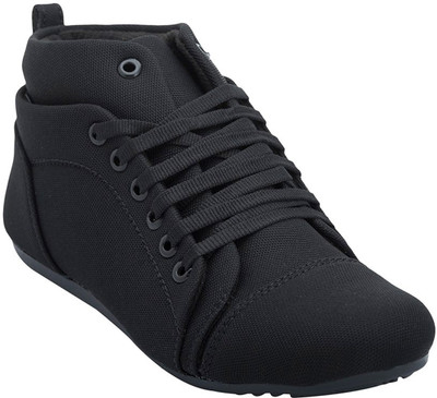 

Justfab Canvas Shoes For Women(Black
