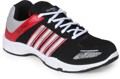 

Columbus Tab-0115 Running Shoes For Men(Black, Red)