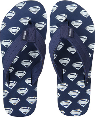 

Superman Flip Flops, Navy