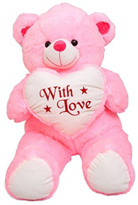 

Funny Teddy Jumbo 4 feet Teddy bear - 120 cm(Pink)