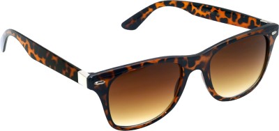 OCnik Wayfarer Sunglasses(For Men & Women, Brown)