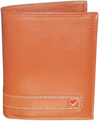 

Kan Premium Quality Leather Card Holder Wallet/Document Holder for Men(Tan)