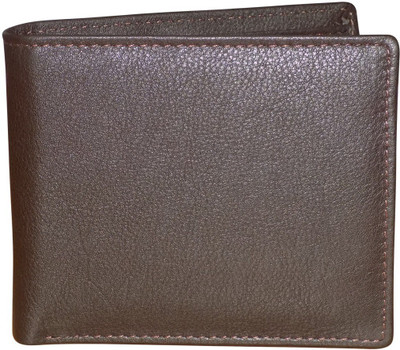 

Kan Genuine Leather Money clip Wallet/Document Holder for Men(Brown)