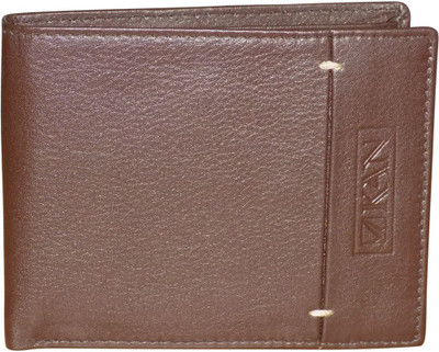 

Kan Brown Genuine Leather Card Holder Wallet/Document Holder for Men(Brown)