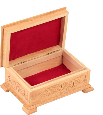 

Fab Handicraft Wooden Product Jewellery Box Vanity Box(Brown)