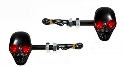 

Spidy Moto Front, Rear LED Indicator Light for Universal For Bike Universal For Bike(Red)