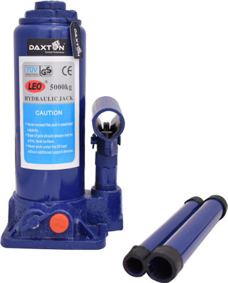 

Daxton Leo 5 Ton Hydraulic Bottle Vehicle Jack(5000 kg)