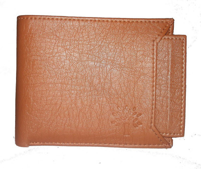 

e mall Men Tan Artificial Leather Wallet(6 Card Slots)
