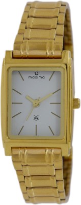 Maxima 42820CMLY Eco Gold Analog Watch  - For Women   Watches  (Maxima)