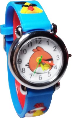 Fashion Gateway Angry Bird kids watch best for gifting (Blue) Angry Bird Analog Watch  - For Boys & Girls   Watches  (Fashion Gateway)