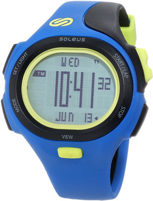 

Soleus SR008452 P.R. with Blue and Black Polyurethane Strap Watch - For Men