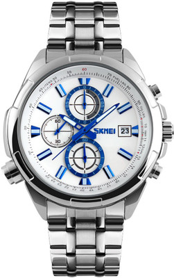 Skmei Original Gmarks -9107-Wht Sports Analog Watch  - For Boys & Girls   Watches  (Skmei)