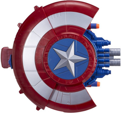 

Marvel Avengers Captain America Blaster Reveal Shield(Multicolor)