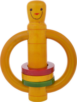 

Gogalgai Toys Ring o Rattle Rattle(Yellow)