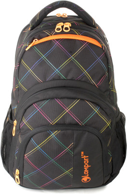 

Lampart Iris Black Texture 32 L Laptop Backpack(Multicolor)