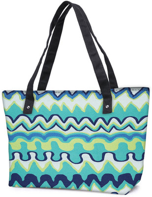 

Snoogg Pack Of 2 Droplets Best Aztec Combo Tote Shopping Grocery Bag With Coin Pencil Purse Shoulder Bag(Multicolor, 5 L)