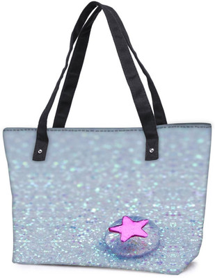 

Snoogg Pack Of 2 Starfish Jelly Combo Tote Shopping Grocery Bag With Coin Pencil Purse Shoulder Bag(Multicolor, 5 L)