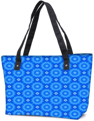 

Snoogg Pack Of 2 Flora Pattern Wall Combo Tote Shopping Grocery Bag With Coin Pencil Purse Shoulder Bag(Multicolor, 5 L)