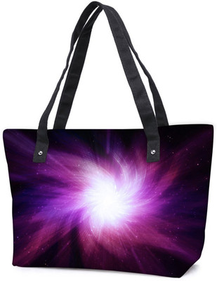 

Snoogg Pack Of 2 Galaxy Cyclone Combo Tote Shopping Grocery Bag With Coin Pencil Purse Shoulder Bag(Multicolor, 5 L)