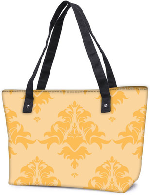 

Snoogg Pack Of 2 Cream String Pattern Combo Tote Shopping Grocery Bag With Coin Pencil Purse Shoulder Bag(Multicolor, 5 L)
