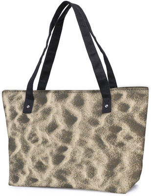 

Snoogg Pack Of 2 Beach Sand Combo Tote Shopping Grocery Bag With Coin Pencil Purse Shoulder Bag(Multicolor, 15 L)