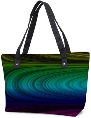 

Snoogg Pack Of 2 Power Laser Energy 2395 Combo Tote Shopping Grocery Bag With Coin Pencil Purse Shoulder Bag(Multicolor, 15 L)