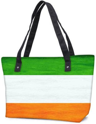 

Snoogg Pack Of 2 Flag Combo Tote Shopping Grocery Bag With Coin Pencil Purse Shoulder Bag(Multicolor, 5 L)