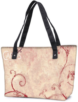 

Snoogg Pack Of 2 Carlos Combo Tote Shopping Grocery Bag With Coin Pencil Purse Shoulder Bag(Multicolor, 15 L)