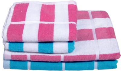 

Shopping Store Cotton 450 GSM Bath Towel(Pack of 4, Multicolor)