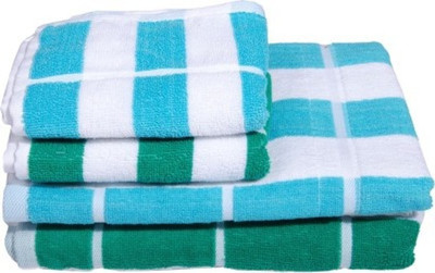 

Shopping Store Cotton Bath Towel(Pack of 4, Multicolor), Mulitecolor