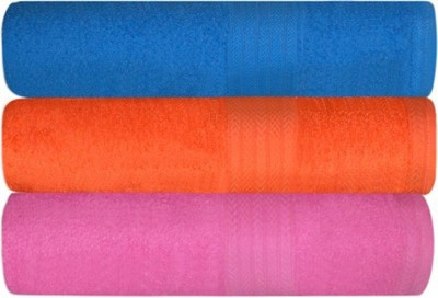 

Shopping Store Cotton 450 GSM Bath Towel(Pack of 3, Multicolor), Mulitc color