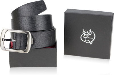 

Zeva Men Casual, Formal Black Genuine Leather Belt