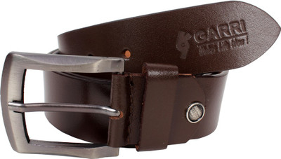 

Garri Men Casual Brown Genuine Leather Belt
