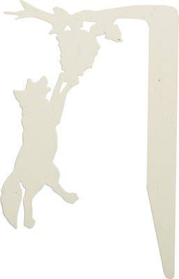 

Trifecta Design White Fox Metal Bookmark(Jungle, White)
