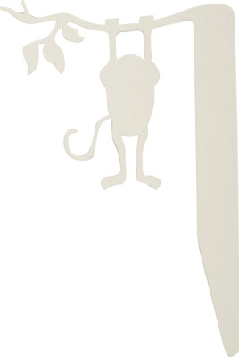 

Trifecta Design Two Birds White Metal Bookmark(Jungle, White)