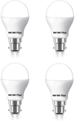 

Infini 9 W Standard B22 LED Bulb(White, Pack of 4)