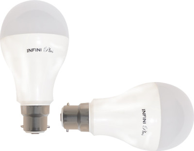 

Infini 9 W Standard B22 LED Bulb(White, Pack of 2)
