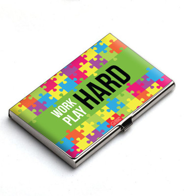 

QuoteSutra 10 Card Holder(Set of 1, Multicolor)