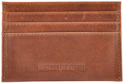 

Leather Zentrum 6 Card Holder(Set of 1, Tan)