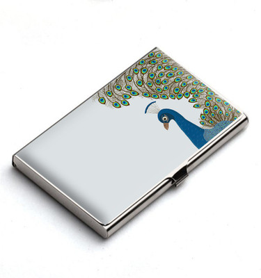 

Heartzy 10 Card Holder(Set of 1, Blue, Multicolor)