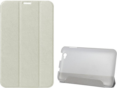 DMG Book Cover for Lenovo IdeaTab A5000(White)