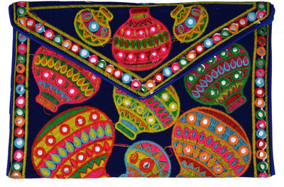 

Craft Trade Party Multicolor Clutch